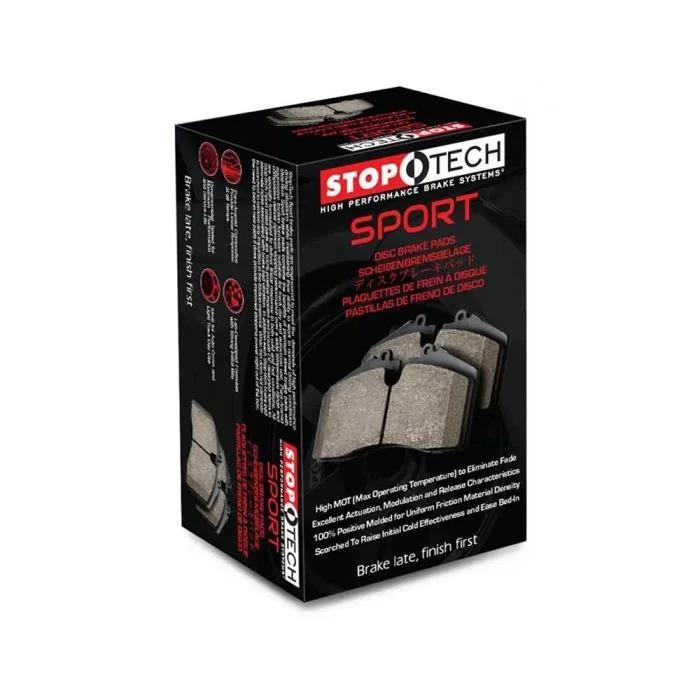 StopTech 03-06 Mitsubishi Lancer Sport Brake Pads w/Shims and Hardware – Rear – 309.09611