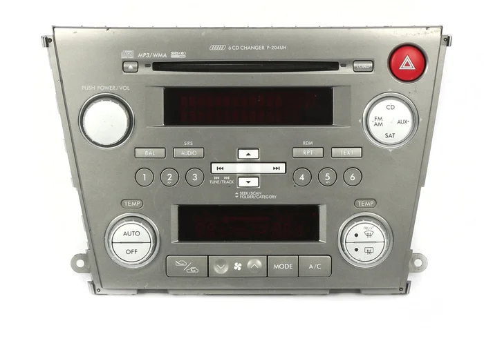 Subaru Legacy 2007-2008 Radio and Climate AC Heat Control Panel P-204UH