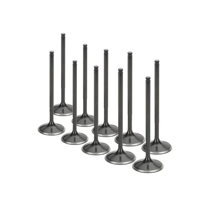 Supertech VW 1.8L/2.0L 8V 16V Black Nitrided Intake Valve – +0.5mm Oversize – Set of 10 – VWIVN-1035-10