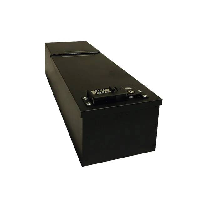 Tactical Lockbox (40 x 12 x 9 Inch; Length Orientation; Black)