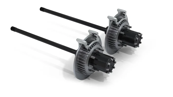 TeraFlex Jeep JK Rear CRD60 8-Lug Full-Float Conversion Kit w/ Performance Slotted Rotors – 3063300