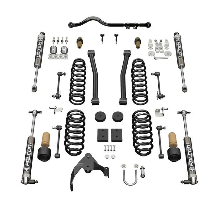 TeraFlex Jeep JKU 4dr 2.5 in. Sport ST2 Suspension System w/ Falcon 2.1 Shocks – 1312021