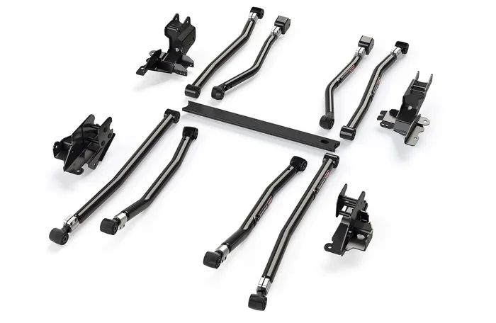 TeraFlex Jeep JL Long Control Arm Alpine IR & Bracket Kit 8-Arm Adjustable 3-6 in. Lift – 1310510