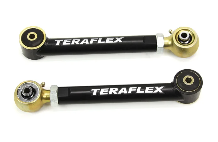 TeraFlex Jeep TJ/LJ Adjustable Front Lower/Rear Lower Flexarm Kit 0-4 in. Lift – 1615700