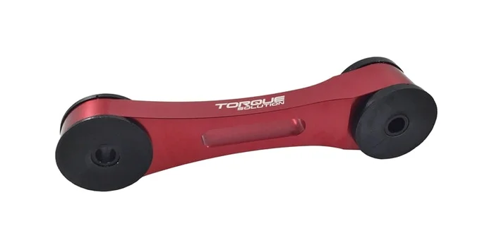 Torque Solution Billet Aluminum Pitch Stop Tranny Mount: Subaru – Red