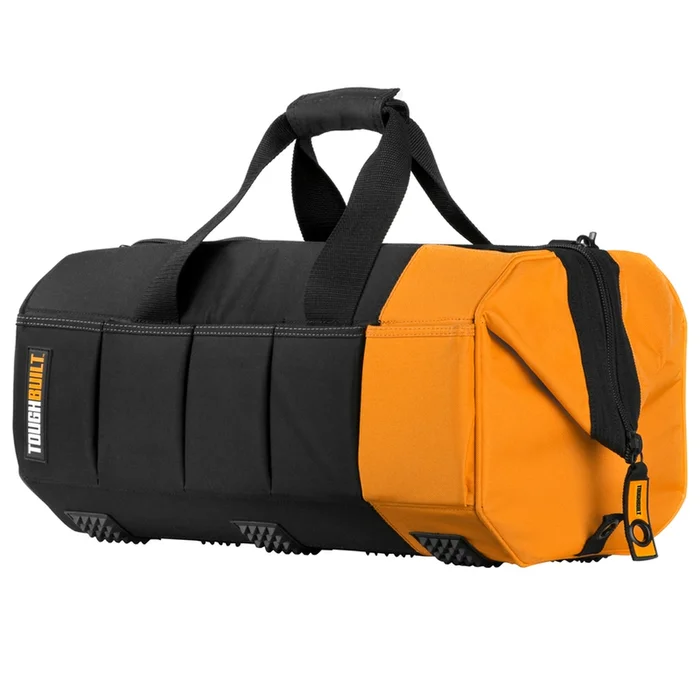 ToughBuilt – TB-60-20-1BES – 6.5 in. W X 10.5 in. H Polyester Massive Mouth Tool Bag 51 pocket Black/Gray/Orange 1 pc