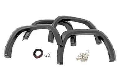 Traditional Pocket Fender Flares Toyota Tundra 2WD/4WD (22-23) Black