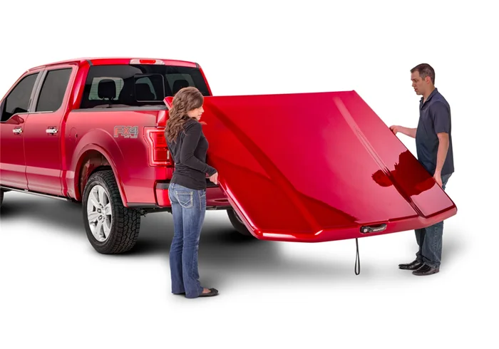 UnderCover Elite LX Tonneau 18-20 F150 6ft.7in. Magma Red – UC2168L-E2