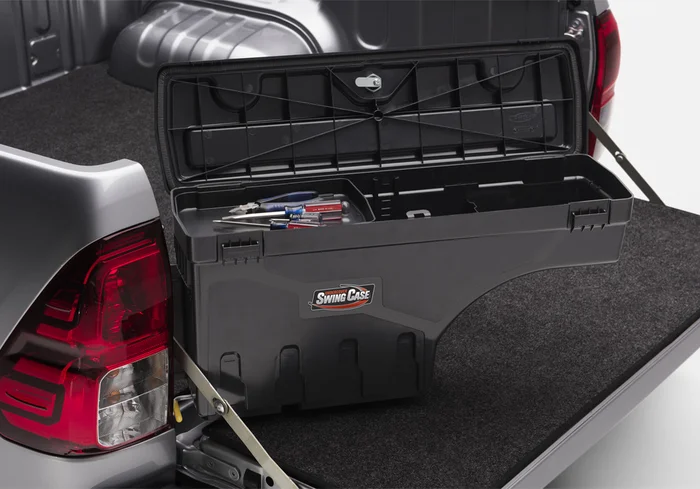 UnderCover Swing Case Truck Bed Storage Box 05-22 Tacoma (19-22 w/Storage Box) Driver Side – SC401D