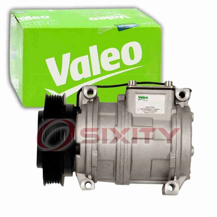 Valeo AC Compressor for 2000 Chrysler Voyager 2.4L L4