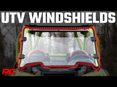 Vented Full Windshield | Scratch Resistant | Yamaha Viking 700
