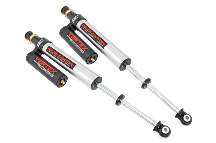 Rough Country 699050 Vertex 2.5 Adjustable Rear Shocks | 4-7″ | Toyota Tundra 2WD/4WD (2022-2025)