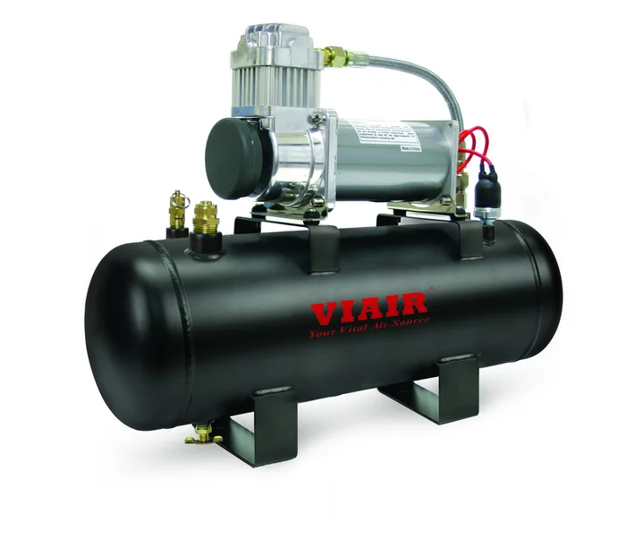 Viair 200 PSI 2.0 Gal. Tank Fast-Fill-200 Air Source Kit (12V, 200 PSI Compressor) – 20007