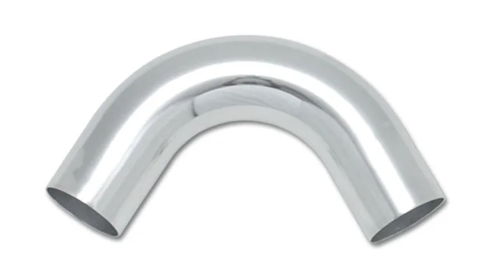 Vibrant 2.75in O.D. Universal Aluminum Tubing (120 degree Bend) – Polished