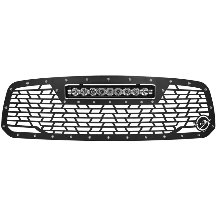 Vision X Lighting 13-19 Dodge Ram 1500 Light Bar Style Grille With Light Bar (XPR-9M) – 5661131