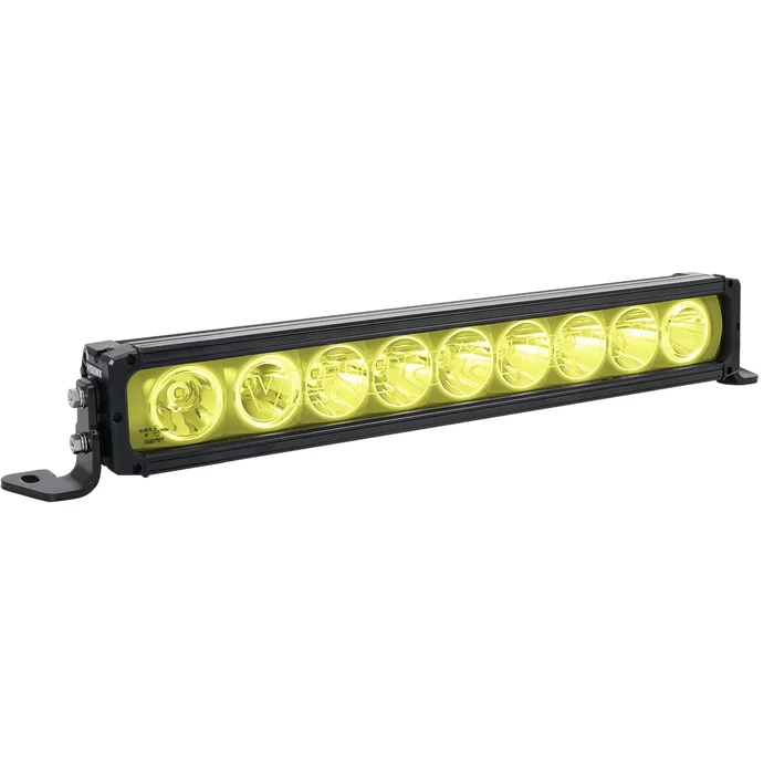 Vision X Lighting 19″ XPR Halo 10W Light Bar Selective Yellow 9 LED Tilted Optics For Mixed Beam – 9946597