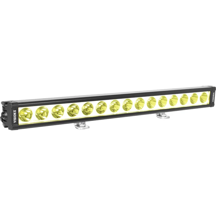 Vision X Lighting 20.75In Xpl Series Halo Selective Yellow 15 Led Spot Light Bar Including End Cap Mounting L Bracket – 9946283