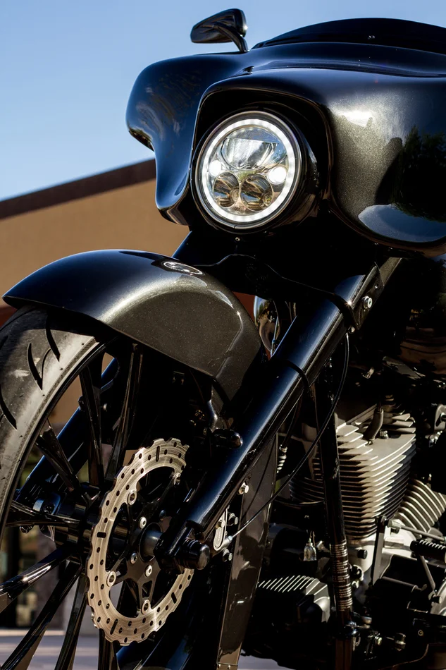 Vision X Lighting Single 5.75″ Round Vx Led Headlight W/ Low-High-Halo – 9895628