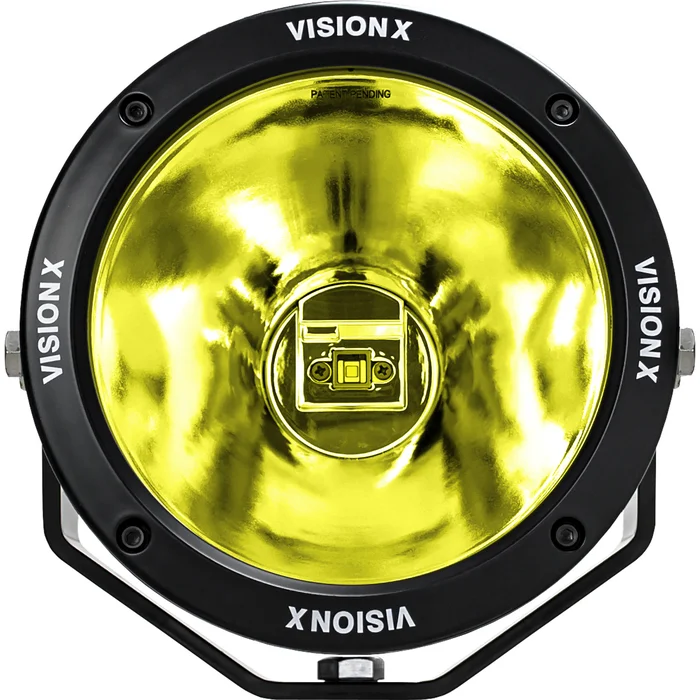 Vision X Lighting Single 6.7″ Single Source 70 Watt Selective Yellow Cannon CG2 Light Including Pig Tail Using Dtp C – 9946757