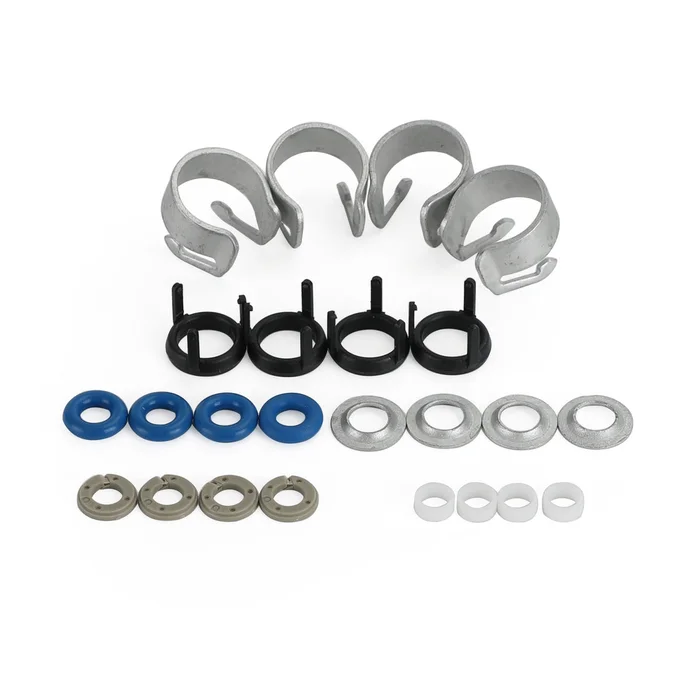 VW Jetta/Passat/Tiguan/Beetle/GTI/GLI/Golf/CC 4PCS Fuel Injectors O-ring Seals Repair Kits 06H998907A 06H906036E