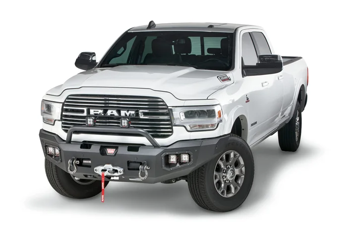 Warn Ascent Front Bumper for Dodge Ram – 104256