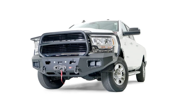 Warn Ascent HD Front Bumper with Full Grille Guard for Ram HD – 107002