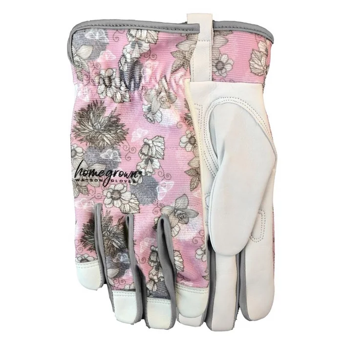 Watson Gloves – 205-M – Home Grown M Spandex Lily Mulitcolored Gardening Gloves