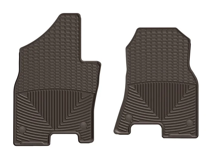 WeatherTech 2019+ Dodge Ram Truck 1500 Front Rubber Mats – Cocoa