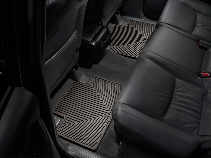Weathertech All Weather Floor Mats, 03-23 4Runner, 05-23 Tacoma Crew Cab, 14-22 GX460, Cocoa 03-23 4Runner, 05-23 Tacoma Crew Cab, 14-22 GX460 – W136CO