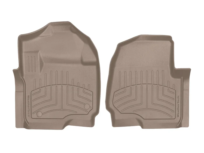 Weathertech Floor Liner HP, 17-21 F-250/350 Super Duty Crew Cab, Tan 17-21 F-250/350 Super Duty Crew Cab – 4510121IM