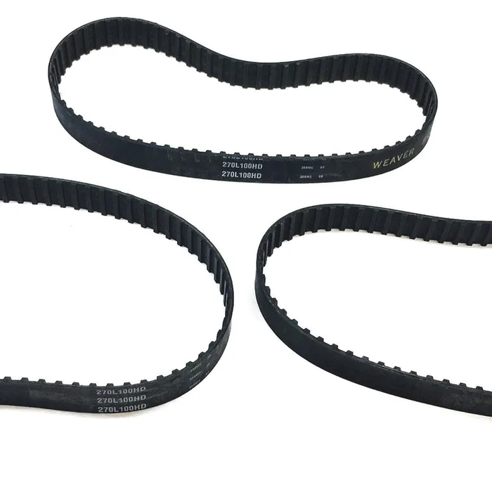 Weaver Brothers 359MC 1 Inch Wide Timing Belt 270L100HD [Lot of 3] NOS