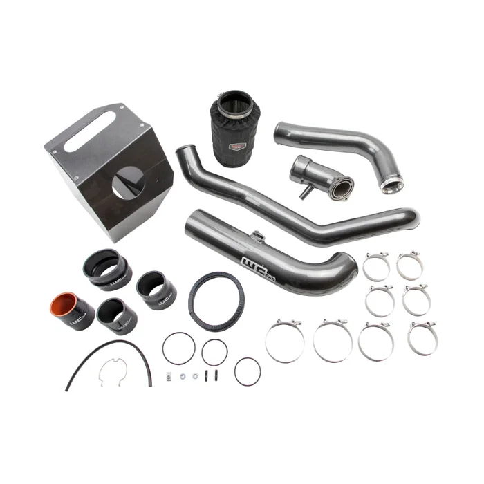 Wehrli 17-19 Chevrolet 6.6L L5P Duramax High Flow Intake Bundle Kit Stage 2 – Bronze Chrome