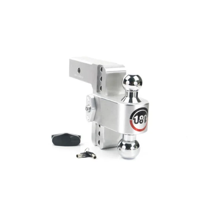 Weigh Safe 180 Hitch 6in Drop Hitch & 2.5in Shank (10K/18.5K GTWR) – Aluminum – CTB6-2.5