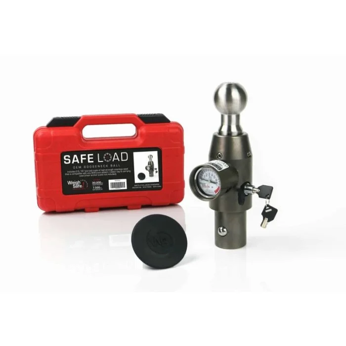 Weigh Safe OEM Gooseneck Ball for RAM Trucks ONLY w/Pucks (30K GTWR) – Stainless Steel – WSOEMPR