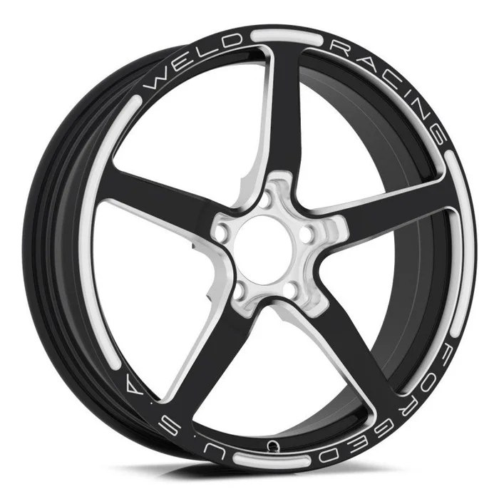 Weld Alumastar 1-Piece 18×6 / 5×4.75 BP / 2.7in. BS Black Wheel