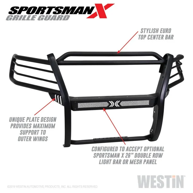Westin 15-20 Chevrolet Colorado Sportsman X Grille Guard – Textured Black