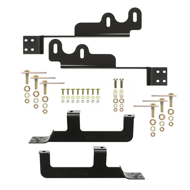 Westin 2008-2017 Buick/Chevrolet/GMC/Saturn Enclave Premier Oval Nerf Step Bar Mount Kit – Black