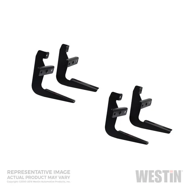 Westin 2009-2018 Dodge/Ram 1500 Reg Cab Running Board Mount Kit – Black