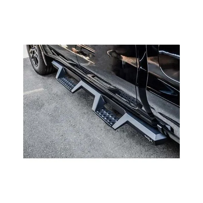 Westin 2019 Chevrolet Silverado / GMC Sierra 1500 Crew Cab Drop Nerf Step Bars – Textured Black – 56-14135