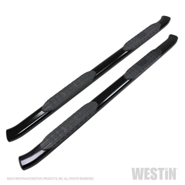 Westin 2019 Chevrolet Silverado/Sierra 1500 Crew Cab Non LD PRO TRAXX 5 Oval Nerf Step Bars – Black