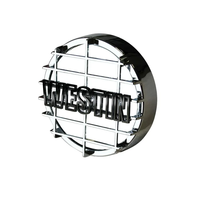 Westin Automotive 09-0500C 6 in Quartz-Halogen Off-Road Light Cover (Chrome Grid Only)