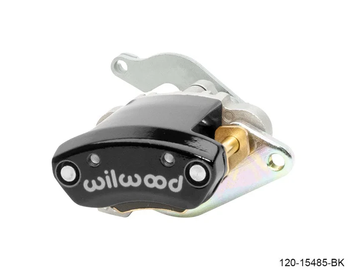 Wilwood Caliper – MC4 Mechanical Left Hand – Black 1.19in Piston 1.10in Rotor – Black