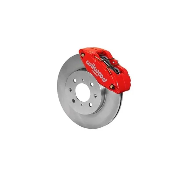 Wilwood DPHA Front Caliper & Rotor Kit Red Honda / Acura w/ 262mm OE Rotor – 140-12996-R