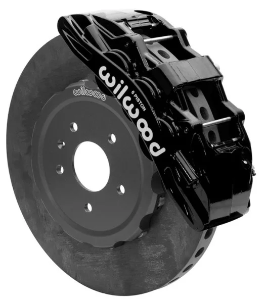 Wilwood Sx6R WCCB Carbon-Ceramic 2014-2019 C7 Corvette All Front Big Brake Kit – Black – 140-15746-CSIC