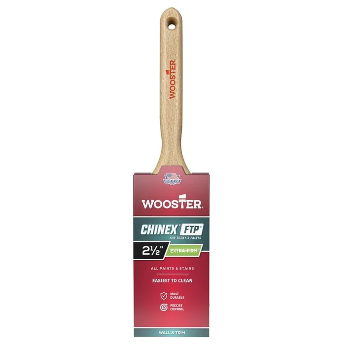 Wooster – 4412-2 1/2 – Chinex FTP 2-1/2 in. Flat Paint Brush